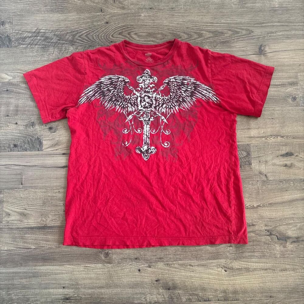 Southpole Men's Red T-shirt